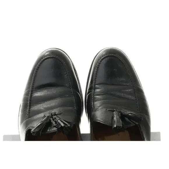 Peter Huber Leather Tassel Slip On Loafers Men display picture 1